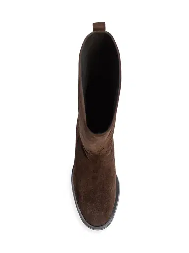 Black Suede Studio Women's Pace Suede Boots - Dark Brown Suede | Thumbnail 6