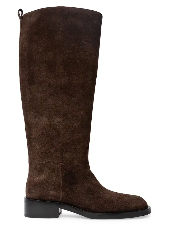 Women's Pace Suede Boots - Dark Brown Suede