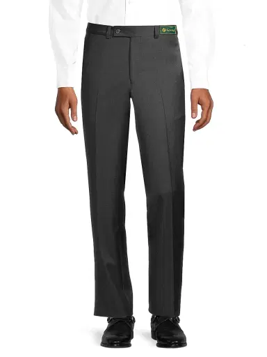 Saks Fifth Avenue Men's COLLECTION Wool Basic Pants - Charcoal - Size 30 | Thumbnail 3 Saks Fifth Avenue Men's COLLECTION Wool Basic Pants - Charcoal - Size 30 | Thumbnail 3