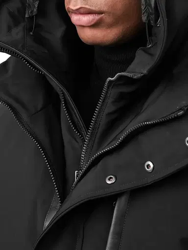 Mackage Men's Dixon Down Bomber Jacket - Black | Thumbnail 4