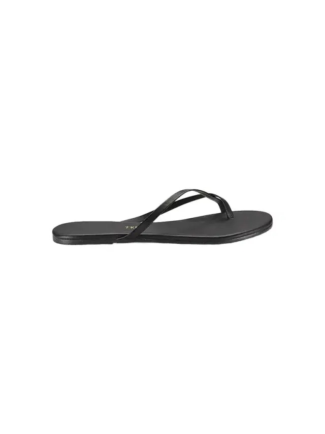 Tkees Women's Riley Leather Flip Flops - Sable