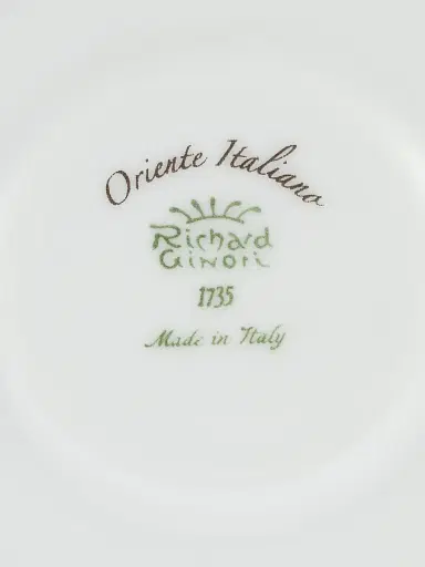 Ginori 1735 Oriente Italiano Gold-Rimmed Tea Cup - Pervinca | Thumbnail 12 Ginori 1735 Oriente Italiano Gold-Rimmed Tea Cup - Pervinca | Thumbnail 12