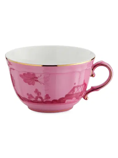 Ginori 1735 Oriente Italiano Gold-Rimmed Tea Cup - Pervinca | Thumbnail 13 Ginori 1735 Oriente Italiano Gold-Rimmed Tea Cup - Pervinca | Thumbnail 13