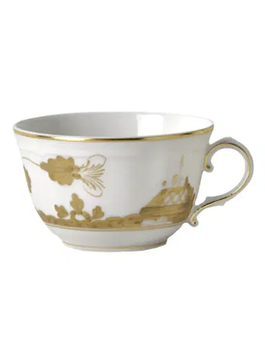 Ginori 1735 Oriente Italiano Gold-Rimmed Tea Cup - Pervinca | Thumbnail 3 Ginori 1735 Oriente Italiano Gold-Rimmed Tea Cup - Pervinca | Thumbnail 3