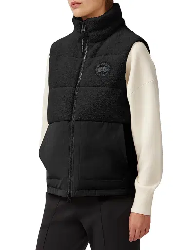Canada Goose Women's Elora Down Vest - Black - Size XS | Thumbnail 3 Canada Goose Women's Elora Down Vest - Black - Size XS | Thumbnail 3