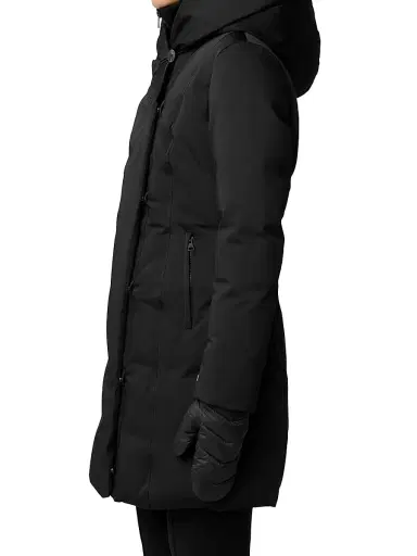 Soia & Kyo Women's Camelia Hooded Down Coat - Black | Thumbnail 4 Soia & Kyo Women's Camelia Hooded Down Coat - Black | Thumbnail 4