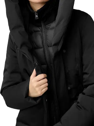 Soia & Kyo Women's Camelia Hooded Down Coat - Black | Thumbnail 6 Soia & Kyo Women's Camelia Hooded Down Coat - Black | Thumbnail 6