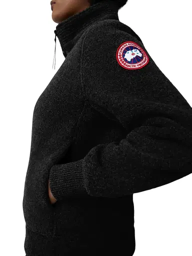 Canada Goose Women's Severn Fleece Jacket - Black | Thumbnail 4 Canada Goose Women's Severn Fleece Jacket - Black | Thumbnail 4