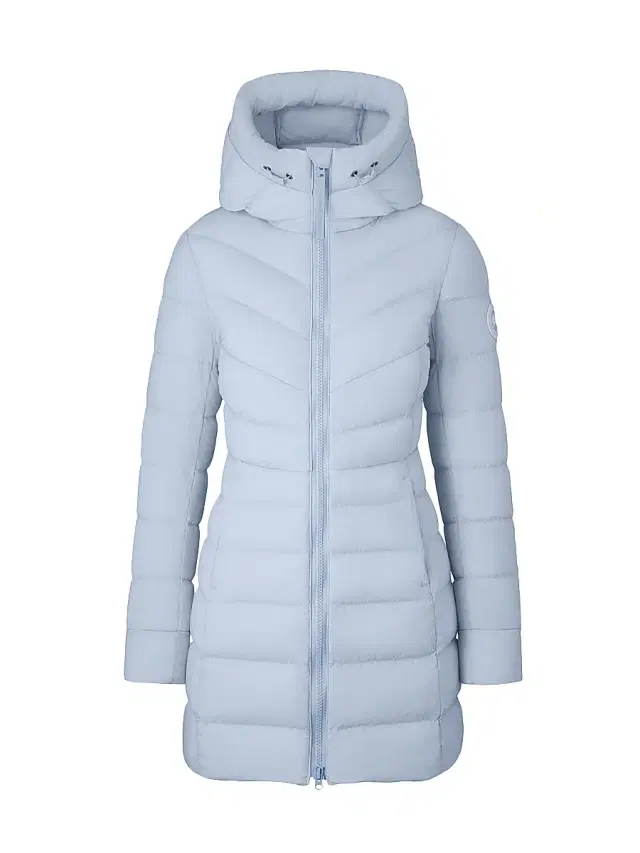 Women's Clair Quilted Down Coat - Dawn Blue