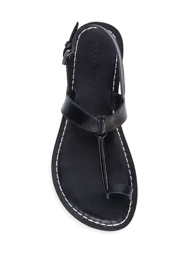 Bernardo Women's Maverick 2 Leather Toe Ring Sandals - Black - Size 11 | Thumbnail 3 Bernardo Women's Maverick 2 Leather Toe Ring Sandals - Black - Size 11 | Thumbnail 3