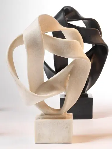 Jamie Young Co. Intertwined Decorative Resin Object - Black | Thumbnail 2 Jamie Young Co. Intertwined Decorative Resin Object - Black | Thumbnail 2