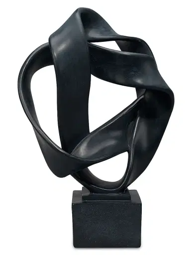 Jamie Young Co. Intertwined Decorative Resin Object - Black | Thumbnail 1 Jamie Young Co. Intertwined Decorative Resin Object - Black | Thumbnail 1