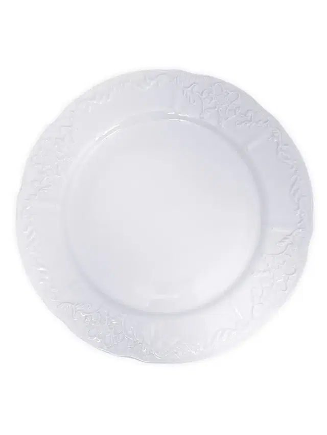 Simply Anna Charger Plate - White