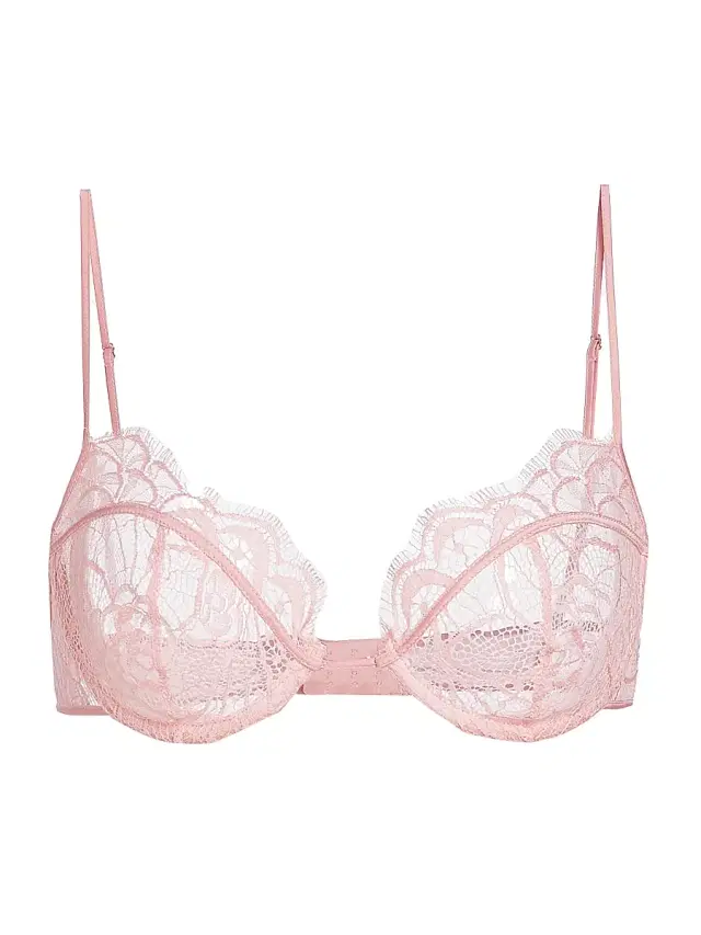 Women's Demi Lace Bra - Rose