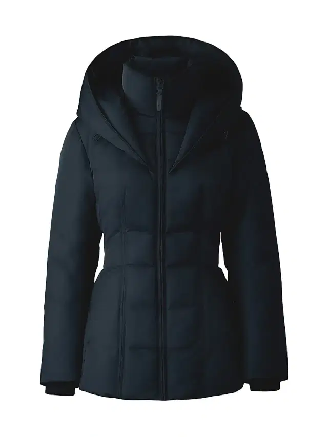 Women's Alana Tech Satin Down Jacket - Black Women's Alana Tech Satin Down Jacket - Black
