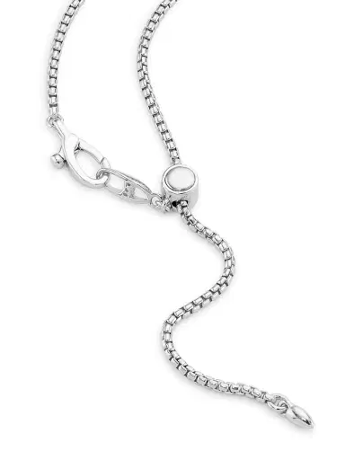 Adriana Orsini Women's Feliz Sterling Silver & Cubic Zirconia Pendant Necklace - Silver | Thumbnail 3 Adriana Orsini Women's Feliz Sterling Silver & Cubic Zirconia Pendant Necklace - Silver | Thumbnail 3
