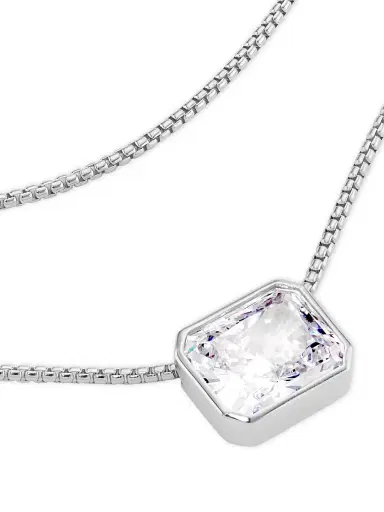 Adriana Orsini Women's Feliz Sterling Silver & Cubic Zirconia Pendant Necklace - Silver | Thumbnail 4 Adriana Orsini Women's Feliz Sterling Silver & Cubic Zirconia Pendant Necklace - Silver | Thumbnail 4