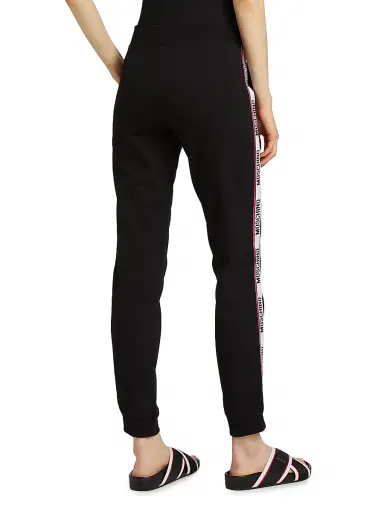 MOSCHINO Women's Mos Under Donna-Velmar Sweatpants - Black - Size Medium | Thumbnail 5