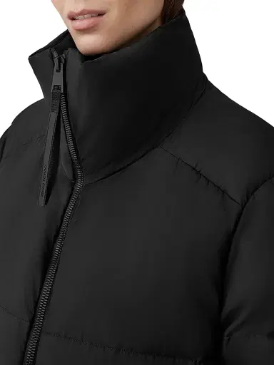 Canada Goose Women's Garnet Crop Puffer Jacket - Black - Size Medium | Thumbnail 7