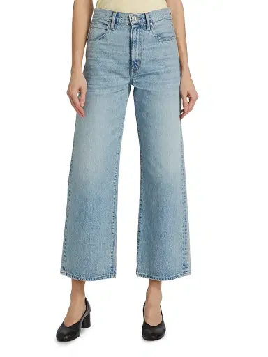 SLVRLAKE Women's Grace Wide-Leg Ankle Jeans | Thumbnail 3 SLVRLAKE Women's Grace Wide-Leg Ankle Jeans | Thumbnail 3
