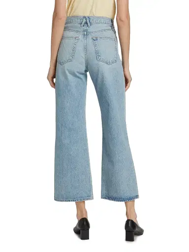 SLVRLAKE Women's Grace Wide-Leg Ankle Jeans | Thumbnail 5 SLVRLAKE Women's Grace Wide-Leg Ankle Jeans | Thumbnail 5