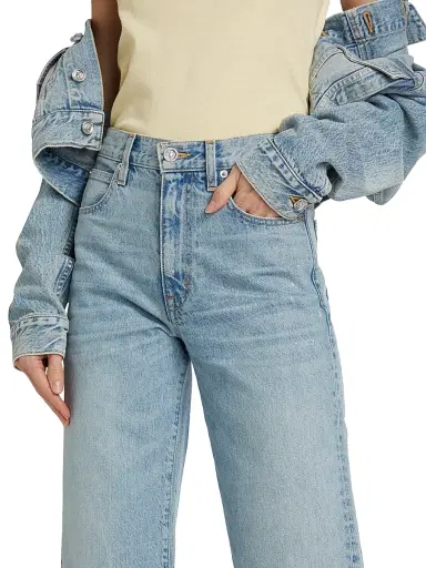 SLVRLAKE Women's Grace Wide-Leg Ankle Jeans | Thumbnail 6 SLVRLAKE Women's Grace Wide-Leg Ankle Jeans | Thumbnail 6