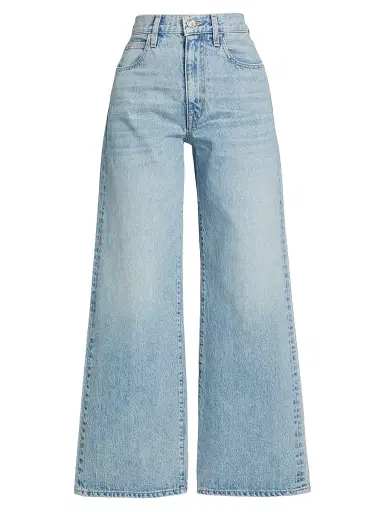 SLVRLAKE Women's Grace Wide-Leg Ankle Jeans | Thumbnail 1 SLVRLAKE Women's Grace Wide-Leg Ankle Jeans | Thumbnail 1