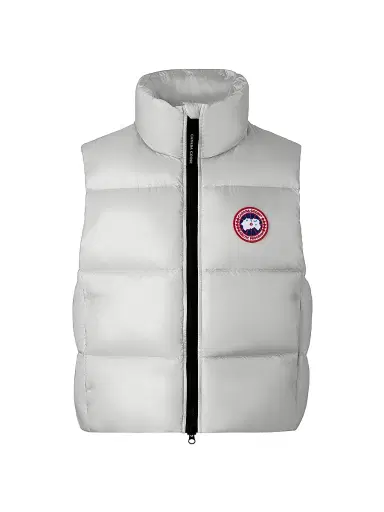 Canada Goose Women's Cypress Puffer Vest - Silver Birch - Size XS | Thumbnail 1