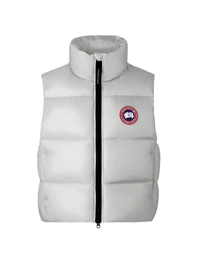 Canada Goose Women's Cypress Puffer Vest - Silver Birch