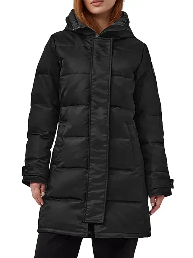 Canada Goose Women's Shelburne Down-Quilted Parka - Black - Size XS | Thumbnail 3
