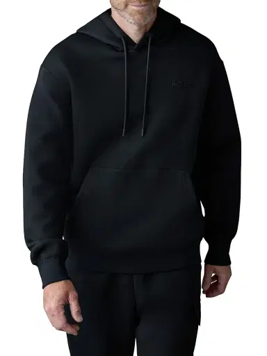 Mackage Men's Krystian Double-Face Jersey Hoodie - Black - Size Small | Thumbnail 6 Mackage Men's Krystian Double-Face Jersey Hoodie - Black - Size Small | Thumbnail 6