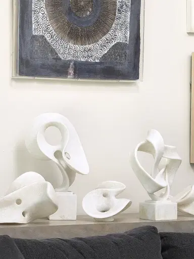 Jamie Young Co. Intertwined Decorative Resin Object - Off White | Thumbnail 3