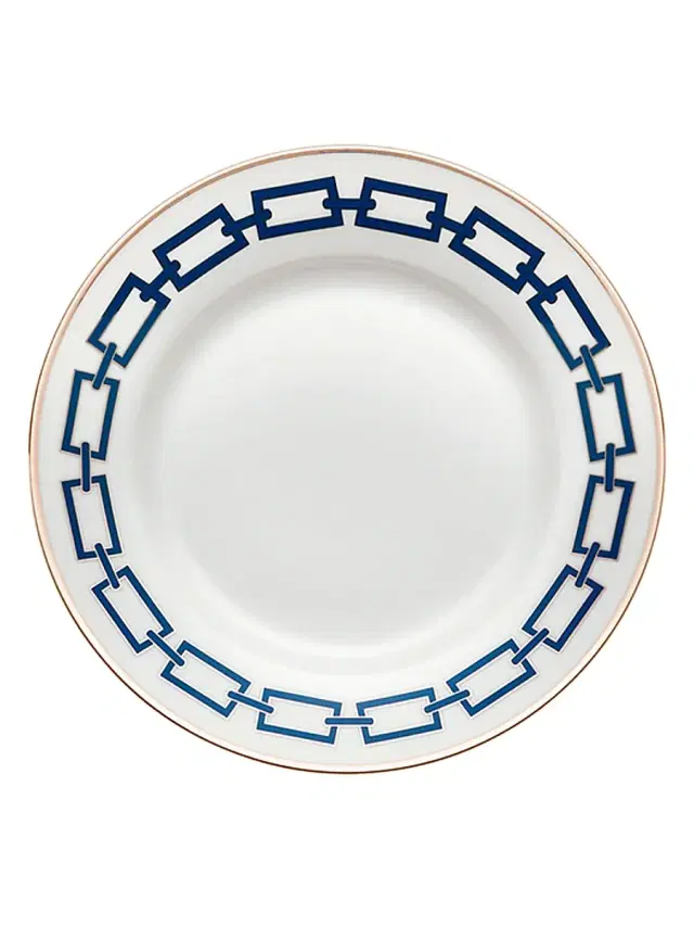 Ginori 1735 Catene Dessert Plate - Green