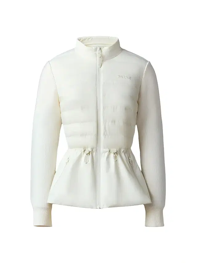 Women's Laika Hybrid Peplum Down Jacket - Cream