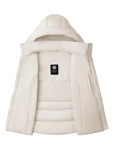 Canada Goose Women's Clair Down Vest - Linen | Thumbnail 3 Canada Goose Women's Clair Down Vest - Linen | Thumbnail 3