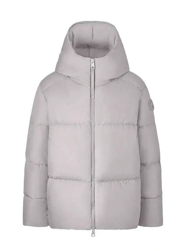 Canada Goose Women's Garnet Oversized Down Puffer Jacket - Moonstone Grey
