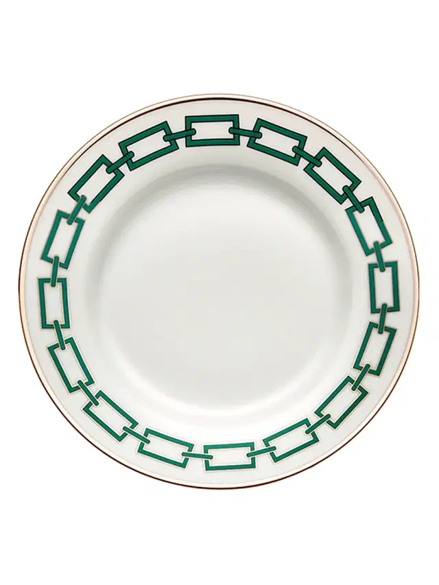 Ginori 1735 Catene Dinner Plate - Green