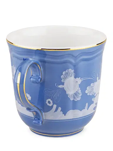 Ginori 1735 Oriente Italiano Gold-Rimmed Mug - Porpora | Thumbnail 3