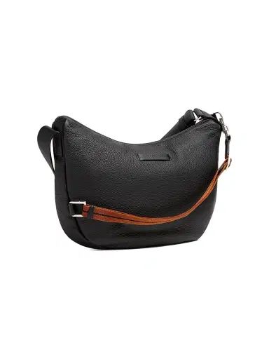 Zegna Men's Deerskin Hobo Panorama Mini Bag | Thumbnail 3