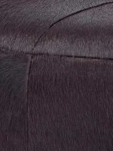 Jamie Young Co. Thackeray Small Round Pouf - Espresso | Thumbnail 2 Jamie Young Co. Thackeray Small Round Pouf - Espresso | Thumbnail 2