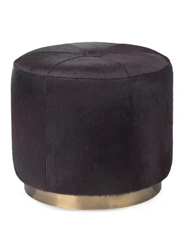 Jamie Young Co. Thackeray Small Round Pouf - Espresso | Thumbnail 1 Jamie Young Co. Thackeray Small Round Pouf - Espresso | Thumbnail 1