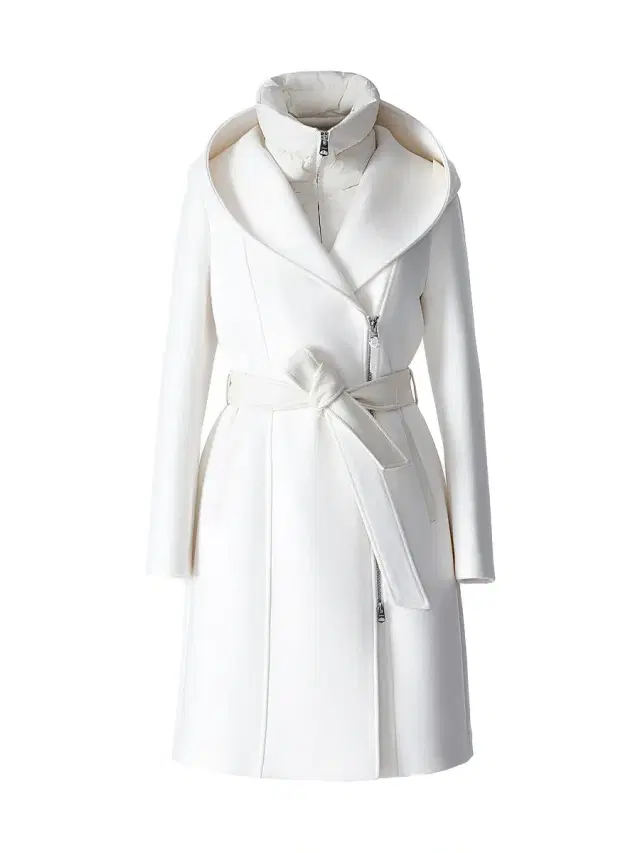 Women's Shia 2-In-1 Double-Face Wool Coat - Cream