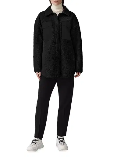 Canada Goose Women's Simcoe Sherpa Shirt Jacket - Black - Size Small | Thumbnail 2 Canada Goose Women's Simcoe Sherpa Shirt Jacket - Black - Size Small | Thumbnail 2