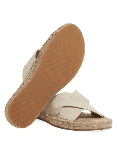 Zegna Men's Suede Espadrille Sandals - Off White - Size 11 | Thumbnail 2 Zegna Men's Suede Espadrille Sandals - Off White - Size 11 | Thumbnail 2