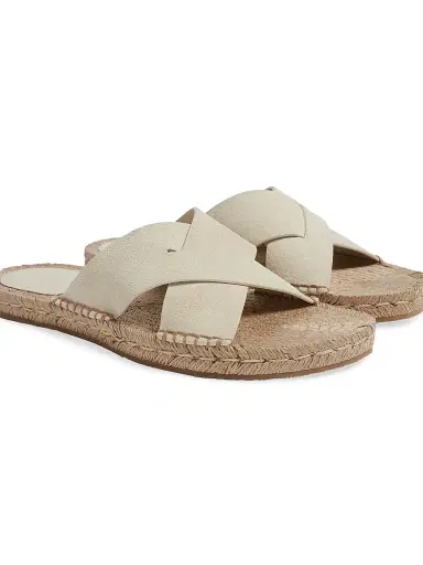 Zegna Men's Suede Espadrille Sandals - Off White - Size 11 | Thumbnail 4 Zegna Men's Suede Espadrille Sandals - Off White - Size 11 | Thumbnail 4