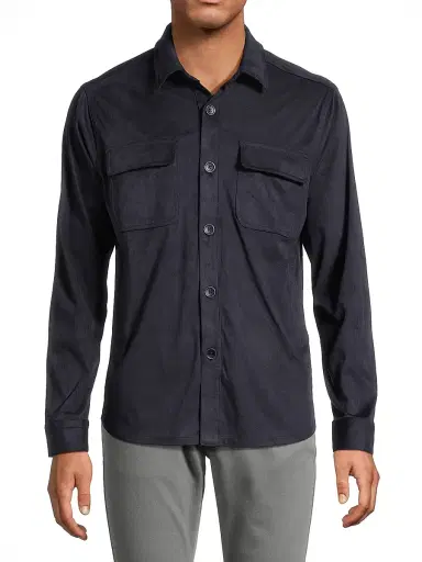 Robert Barakett Men's Renoir Patch Shirt | Thumbnail 3 Robert Barakett Men's Renoir Patch Shirt | Thumbnail 3
