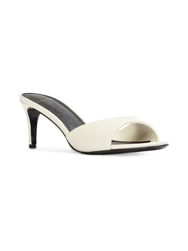 Black Suede Studio Women's Freddie 65MM Leather Mules - Coconut Nappa - Size 12 | Thumbnail 3 Black Suede Studio Women's Freddie 65MM Leather Mules - Coconut Nappa - Size 12 | Thumbnail 3