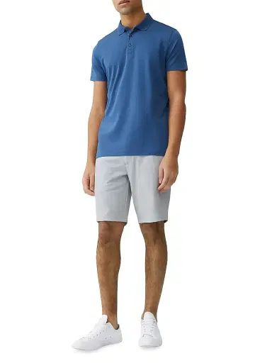 Robert Barakett Men's Georgia Polo Shirt - Poseidon - Size Small | Thumbnail 2
