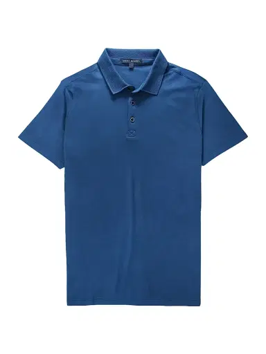 Robert Barakett Men's Georgia Polo Shirt - Poseidon - Size Small | Thumbnail 1