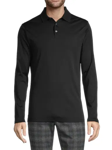 Robert Barakett Men's Georgia Polo Shirt - Black - Size XXL | Thumbnail 3 Robert Barakett Men's Georgia Polo Shirt - Black - Size XXL | Thumbnail 3